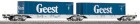 47112 Roco Double carrier Wagon